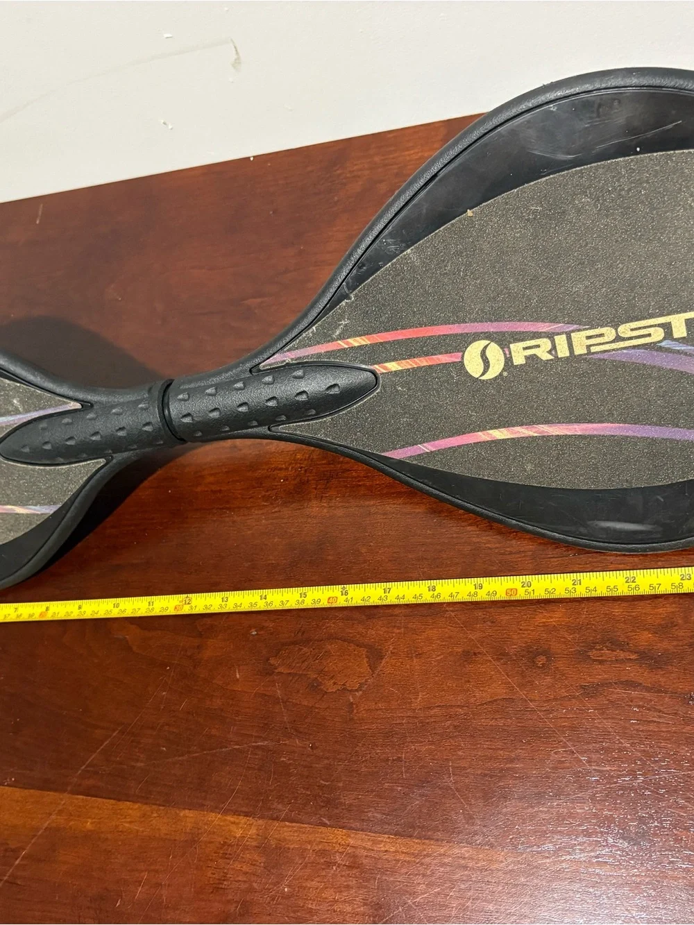 RipStik Classic Caster Board Black Waveboard 2 Wheel Casterboard Skateboard